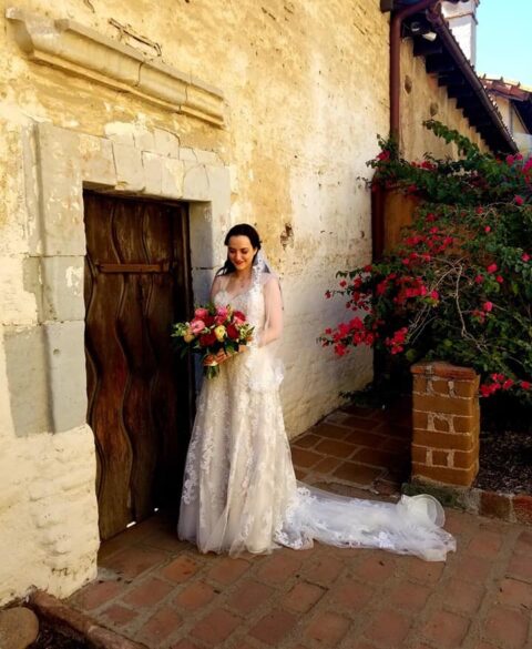 Bride at Door